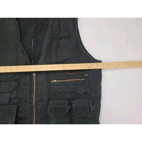 5.11 Tactical Series Vest Mens XL Black Fast-Tac Conceal Carry Hunting 80008 - Picture 7 of 10